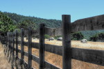 rustic fence, rustic, wood fence, scenery, california