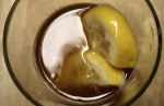 abstract, beer, lemons