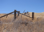 rustic, fences, barbed wire, ranch, California