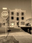 rustic, architecture, sepia, main street