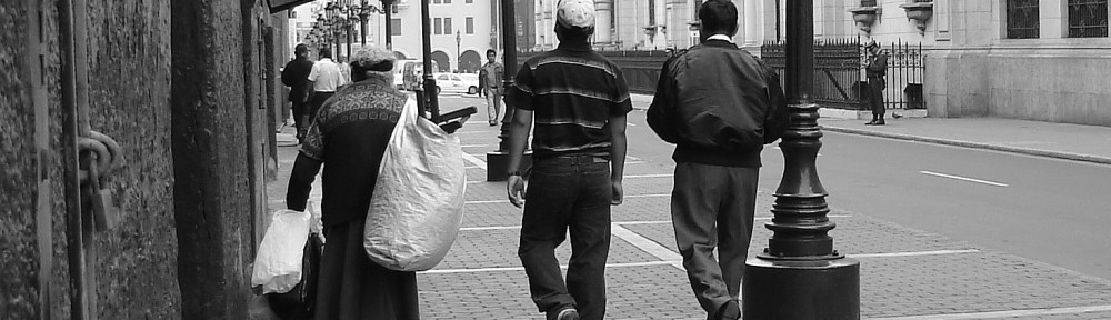 people, street scenes, Lima Peru